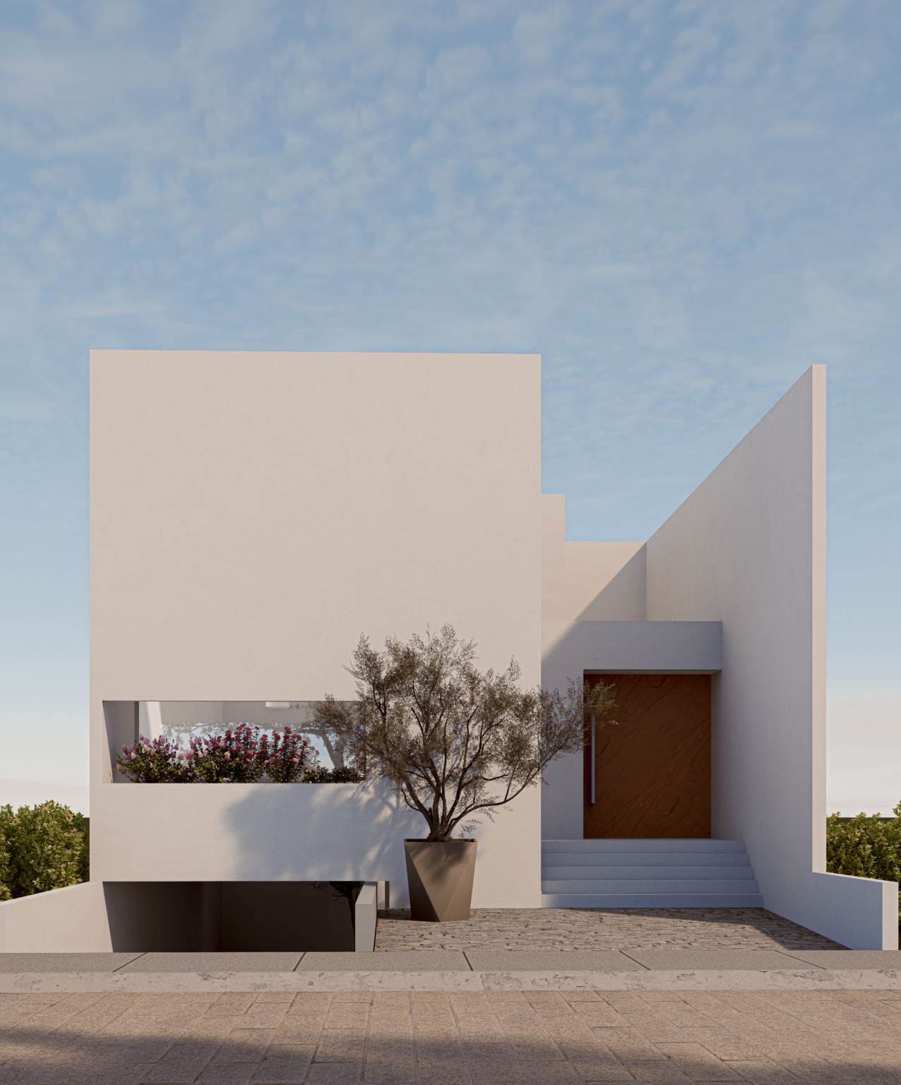 render exterior