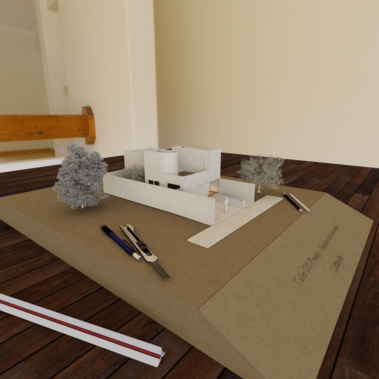 RENDER TIPO MAQUETA 1