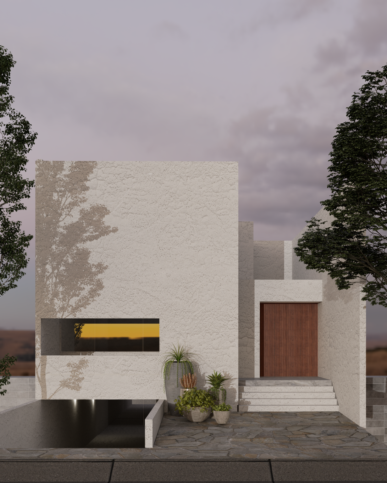render exterior
