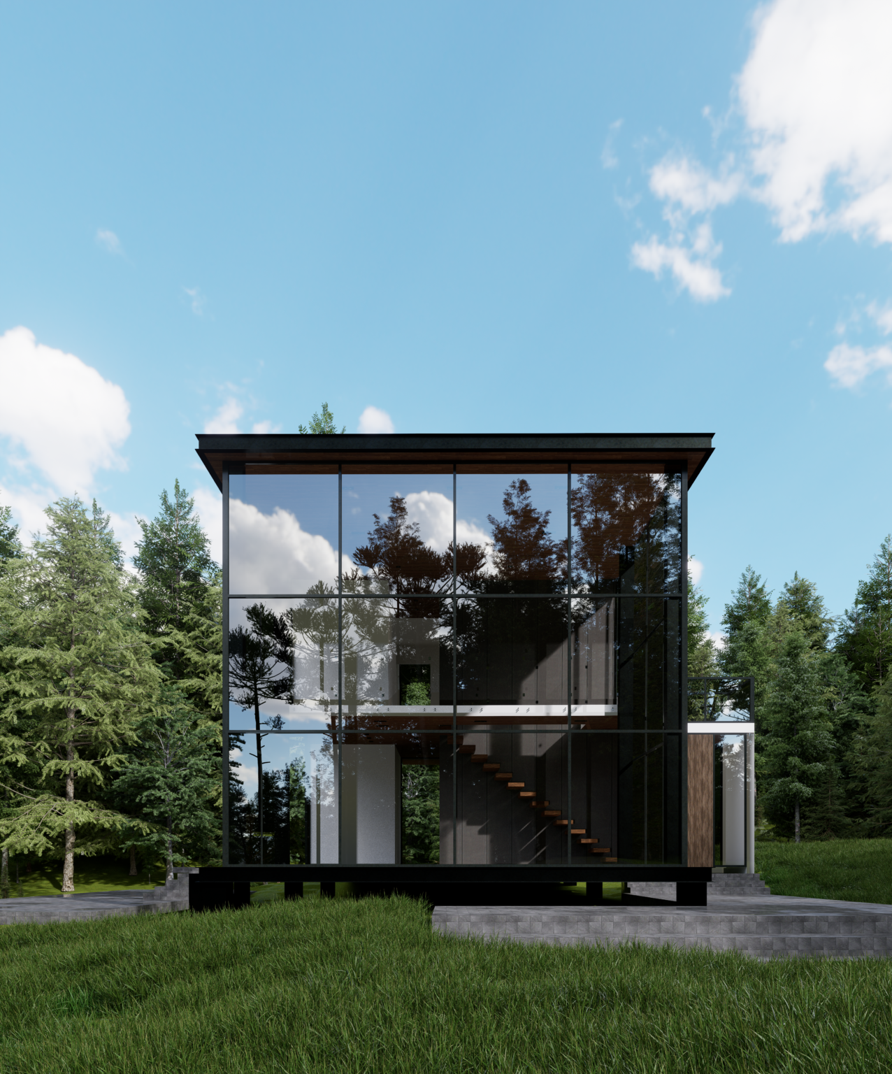 render exterior